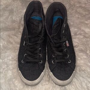 Superga Black High-Top Sneakers